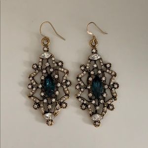 Hand designed chandelier earrings